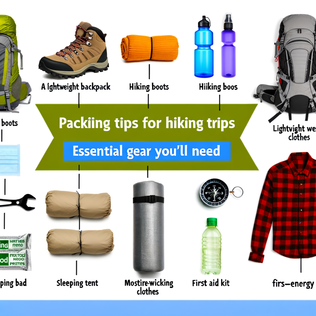 “Packing Tips for Hiking Trips: Essential Gear You’ll Need”