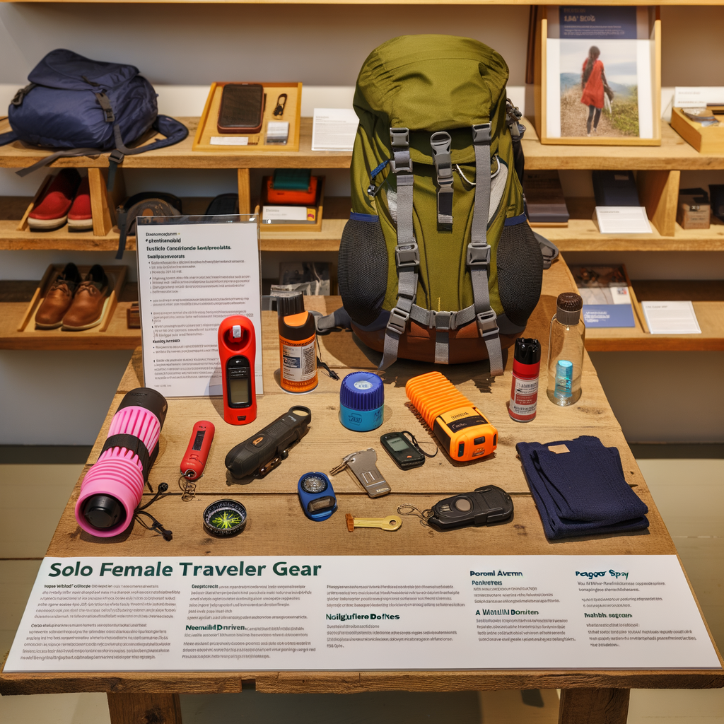 “Safety Gear Recommendations for Solo Female Travelers”