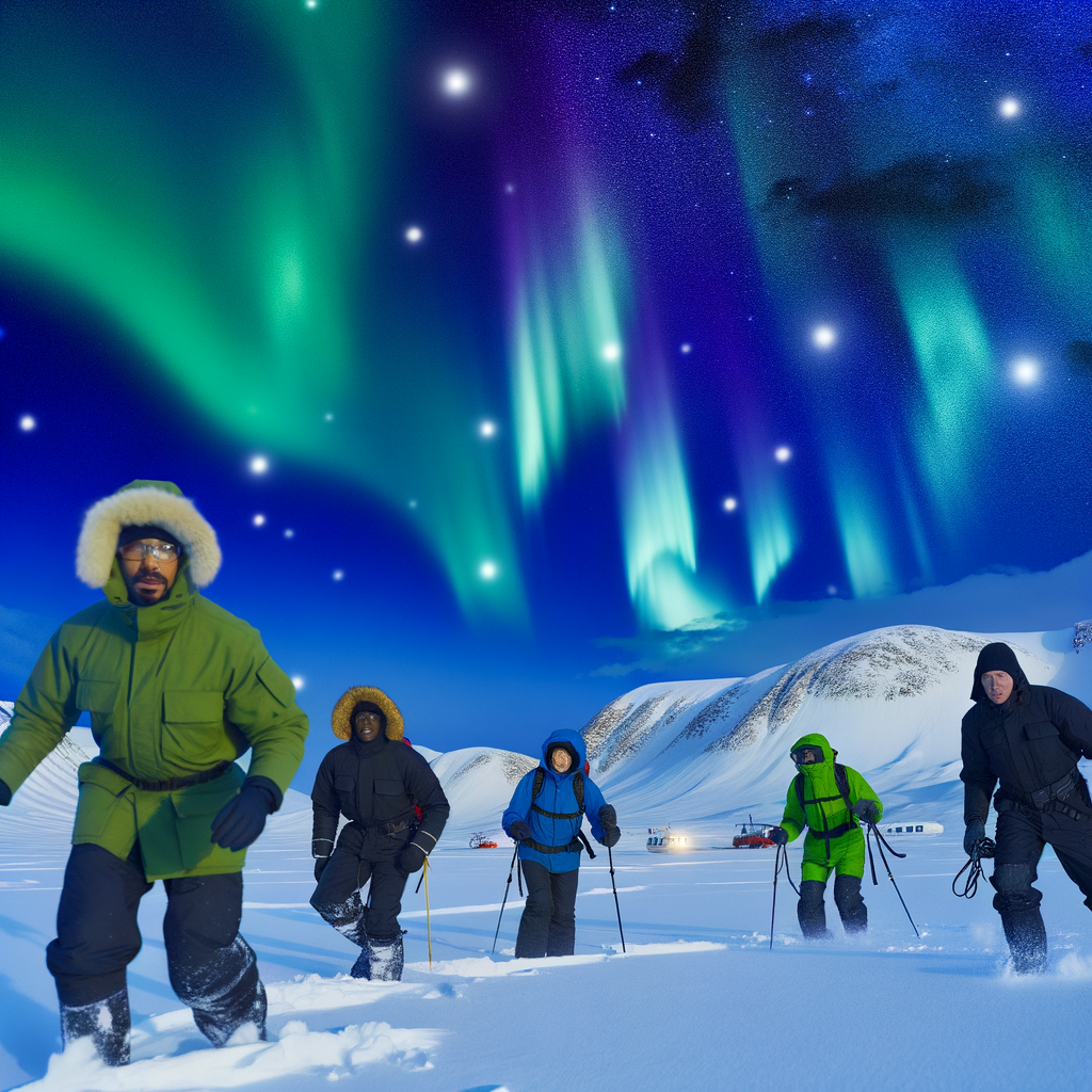 “Chasing the Northern Lights: An Arctic Adventure”